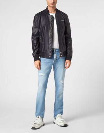 Veste mi-saison 'Iconic' Philipp Plein en noir