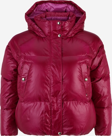 TOMMY HILFIGER Winter Jacket in Pink: front