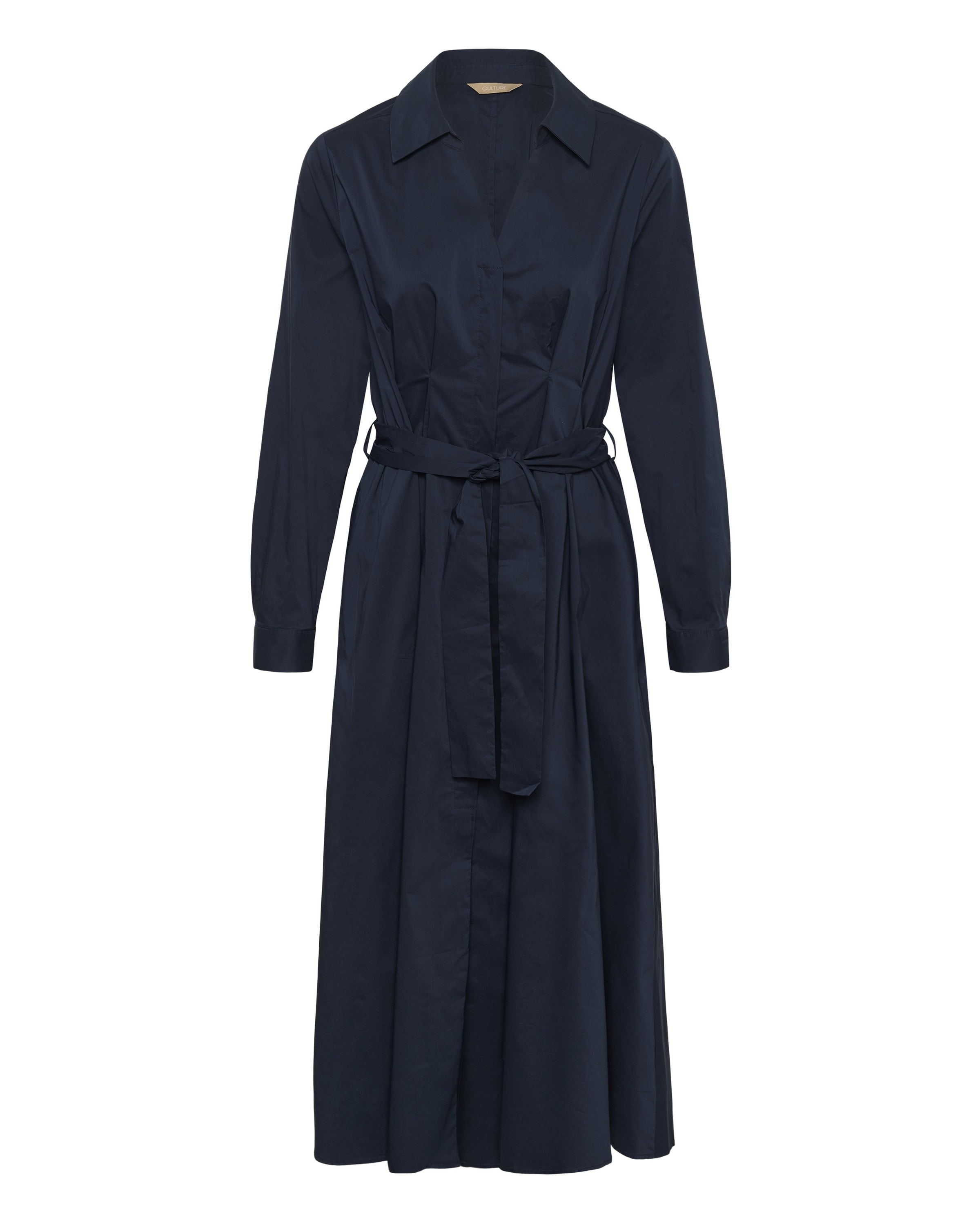 CULTURE Blousejurk 'Elna' in de kleur Donkerblauw, Productweergave