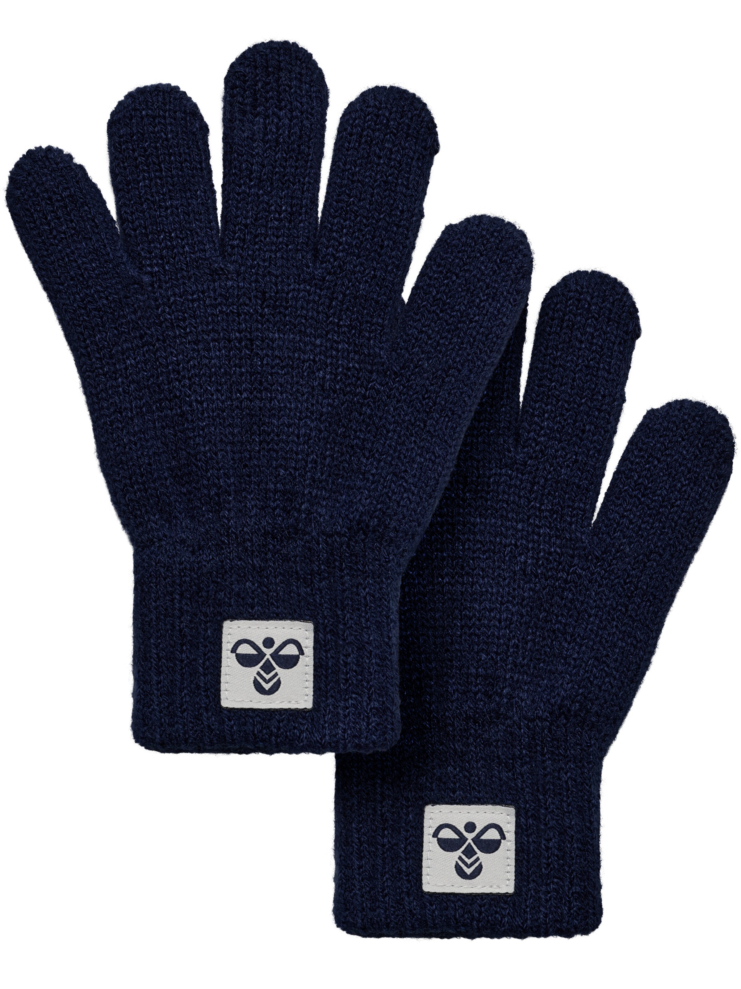 Hummel Gloves in Blue: front
