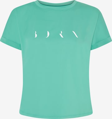 Born Functioneel shirt 'Azami' in Groen: voorkant