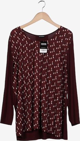 SAMOON Langarmshirt 6XL in Rot: Vorderseite