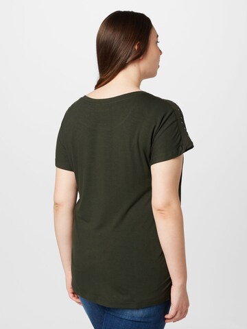 T-shirt ONLY Carmakoma en vert