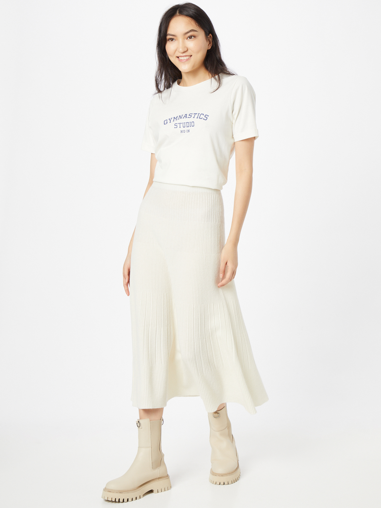 NU-IN Shirt in Offwhite 