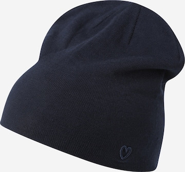 NAME IT - Gorros 'MAXA' em azul: frente