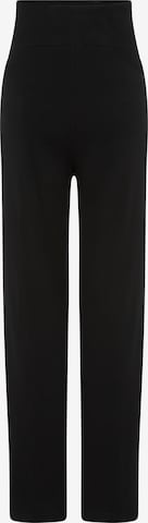 Neun Monate Hose in Schwarz: Vorderseite