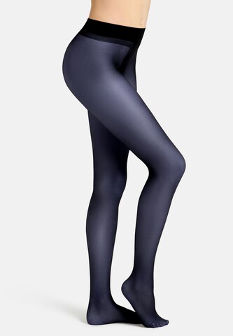 camano Tights in Blue: front