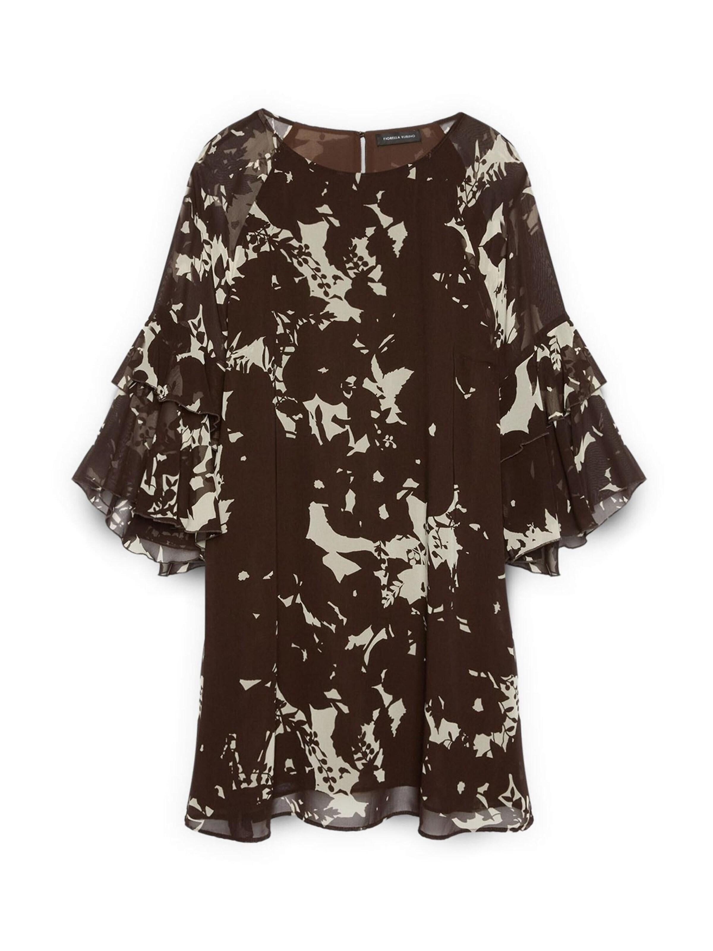 Robe Fiorella Rubino en marron : devant