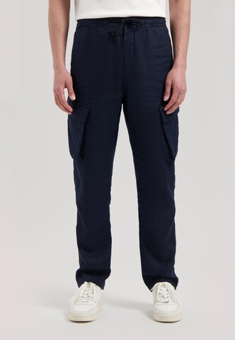 Dstrezzed Regular Cargo Pants 'James' in Blue: front