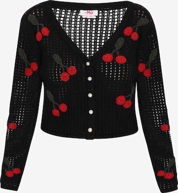 MYMO Neuletakki 'Fashion Look' värissä musta: etupuoli