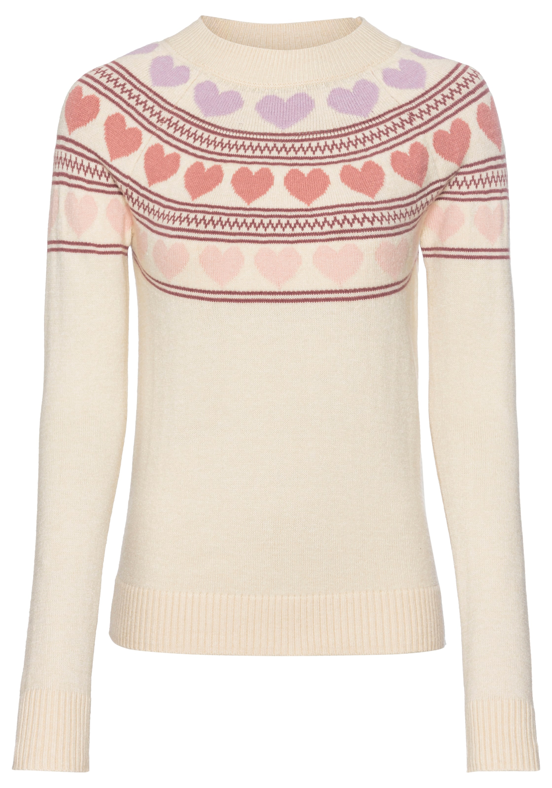 KangaROOS Sweater in Beige: front