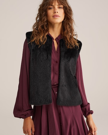 WE Fashion Vest in Black: front