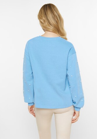 Usha Sweatshirt 'Fashion Look' in Blue