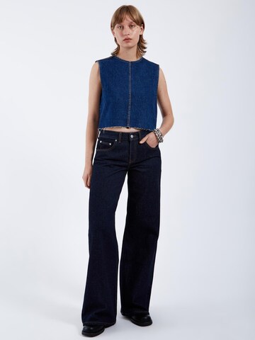 Dr. Denim Regular Jeans 'Rhue Low Wide Jeans' in Blue