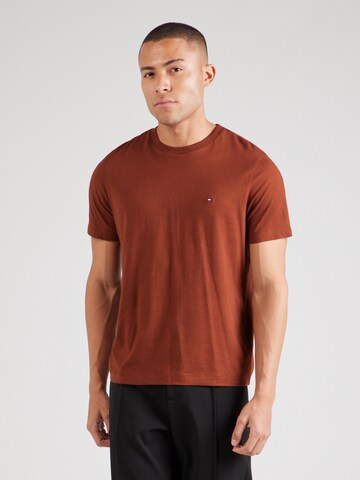 TOMMY HILFIGER Shirt 'ESS SEASONAL' in Brown: front