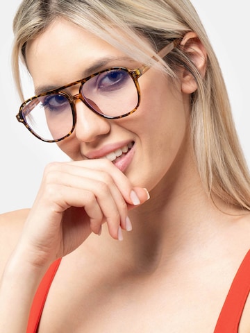 Herling Glasses 'Thorne Blue Light' in Brown
