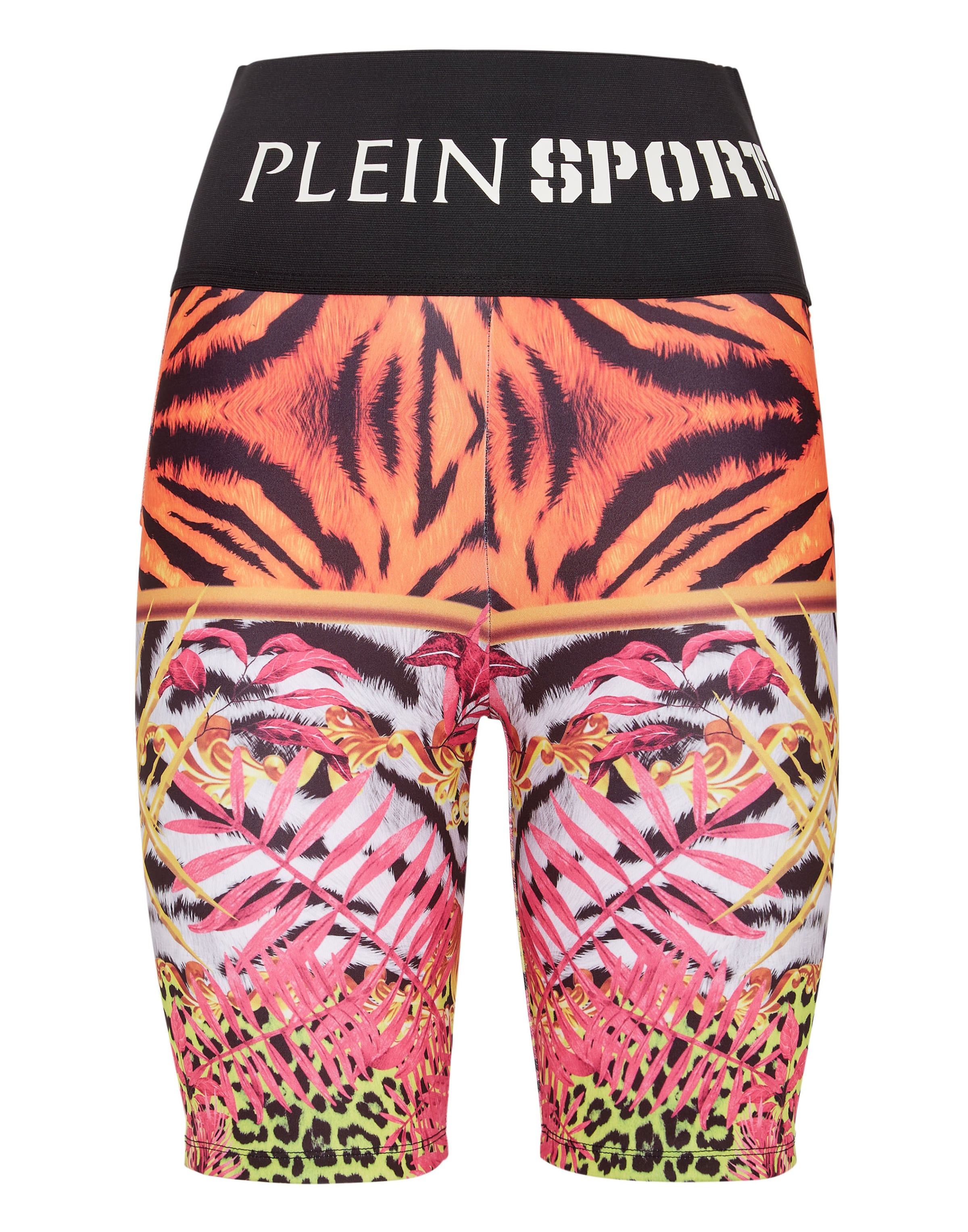 Skinny Pantalon de sport Plein Sport en mélange de couleurs : devant