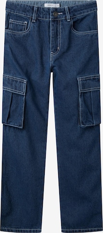 mėlyna NAME IT Džinsai: priekis