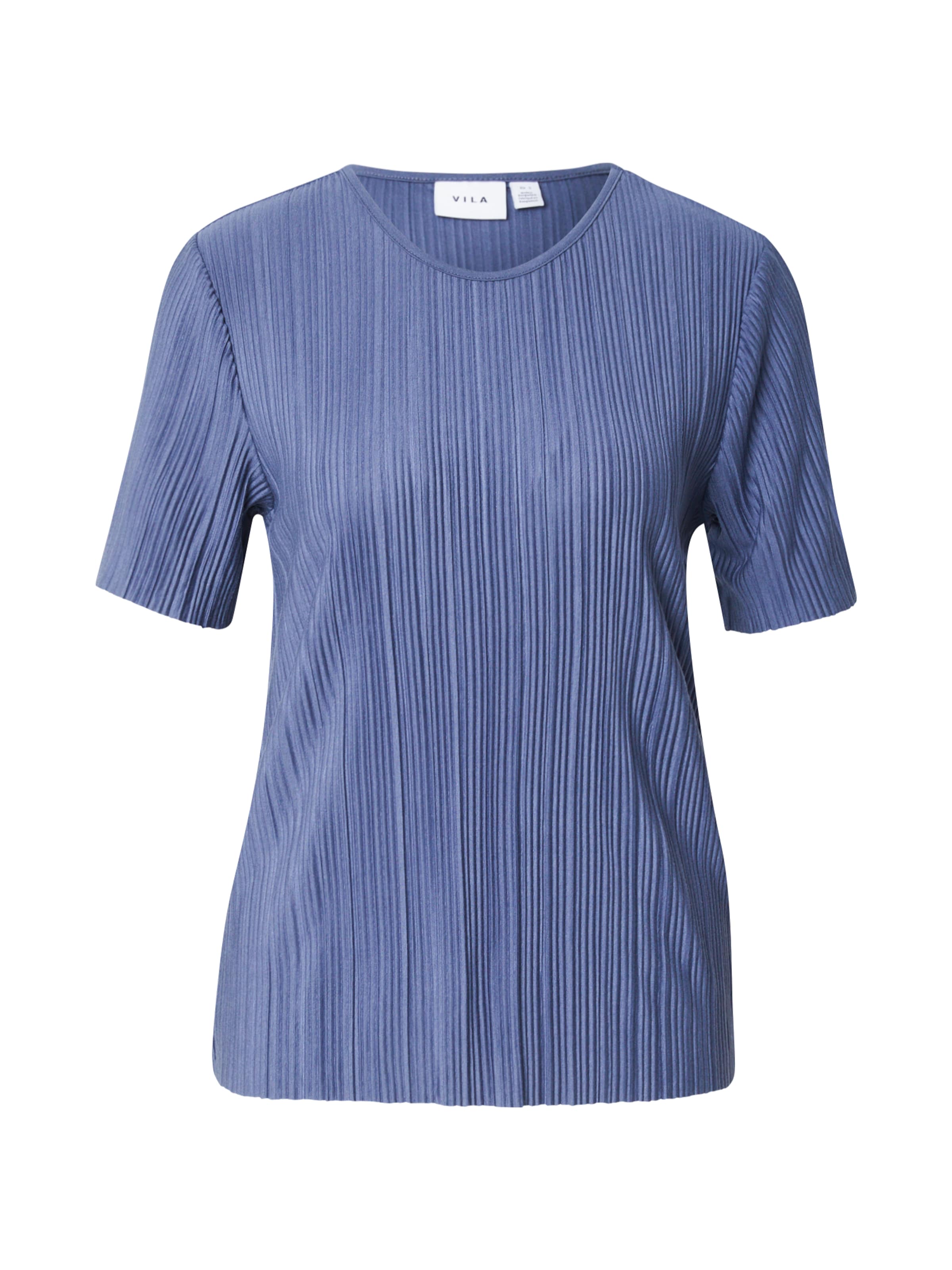 VILA - Camiseta 'VIPlisa' en azul: frente