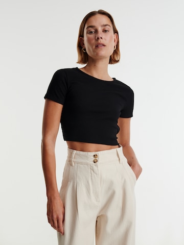 EDITED Top 'Anke' in Black: front