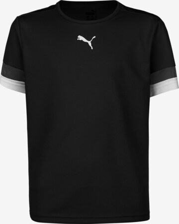 PUMA Sportshirt 'Rise' in Schwarz: predná strana