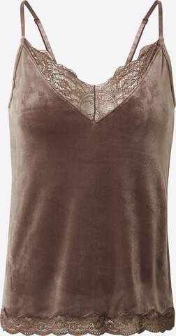 Chemise de nuit Hunkemöller en gris : devant