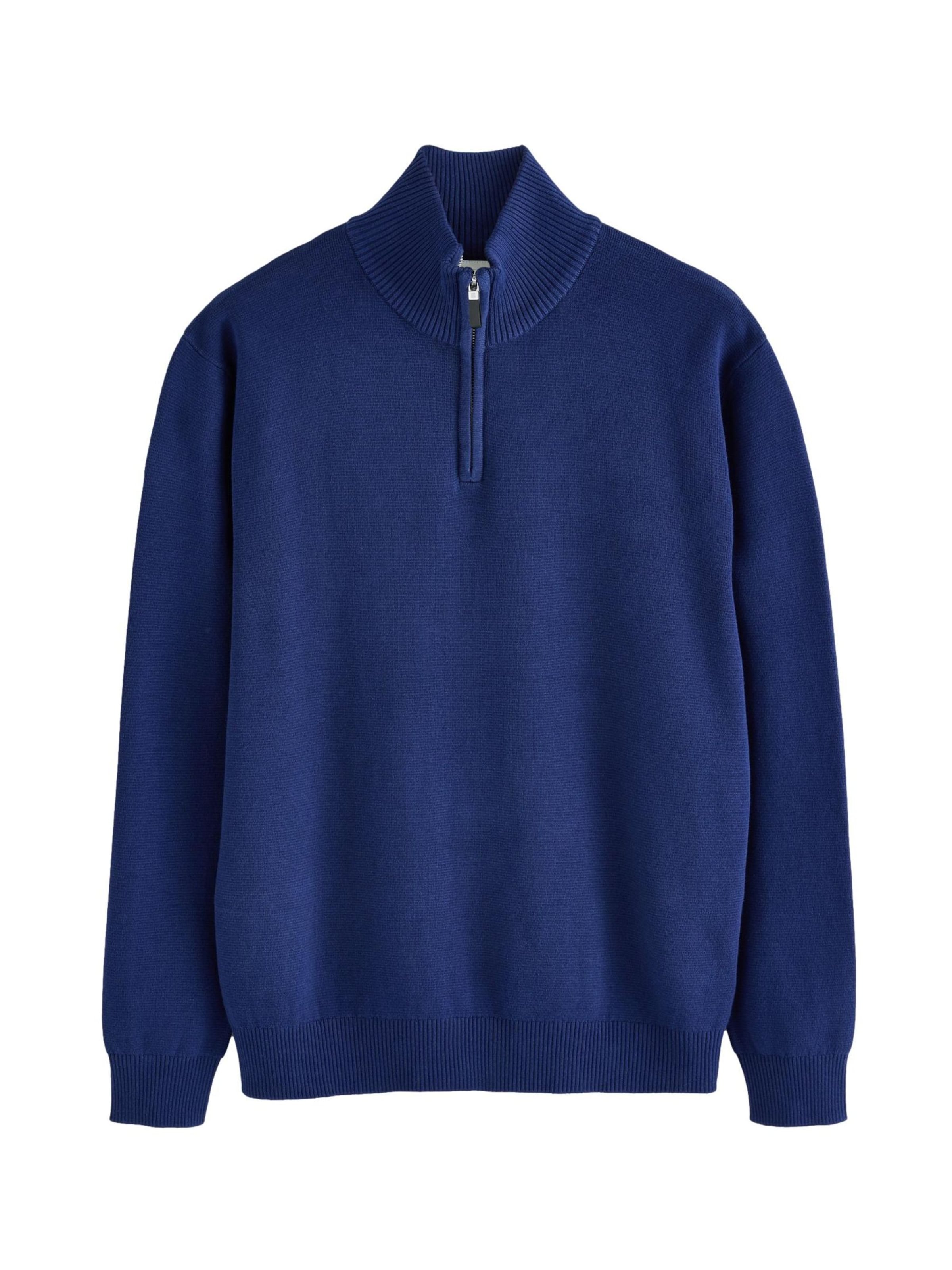 Pulover de la Next pe albastru: față