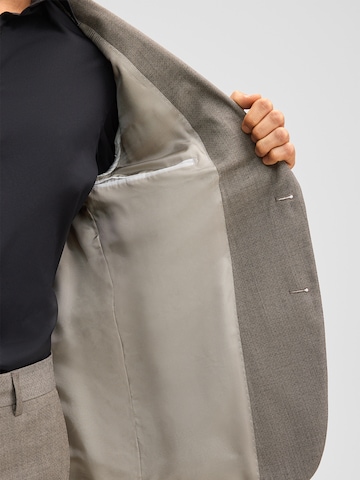 STRELLSON Slim fit Business-colbert 'Aidan' in Beige