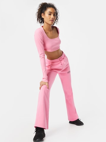 ADIDAS SPORTSWEARregular Sportske hlače 'All Szn Fleece Graphics' - roza boja