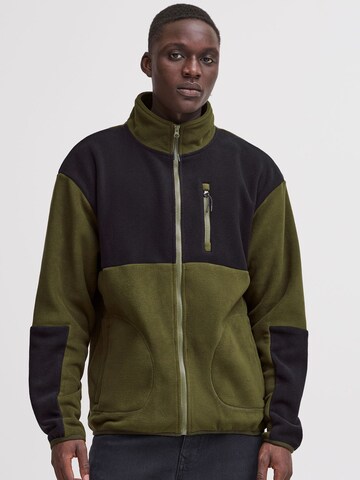 BLEND - Casaco de velo ' BHBROOKS Sweatshirt zipp thru ' em verde