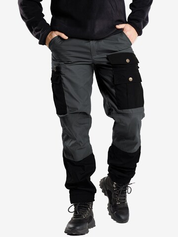 Regular Pantalon outdoor 'Leviathan' normani en gris