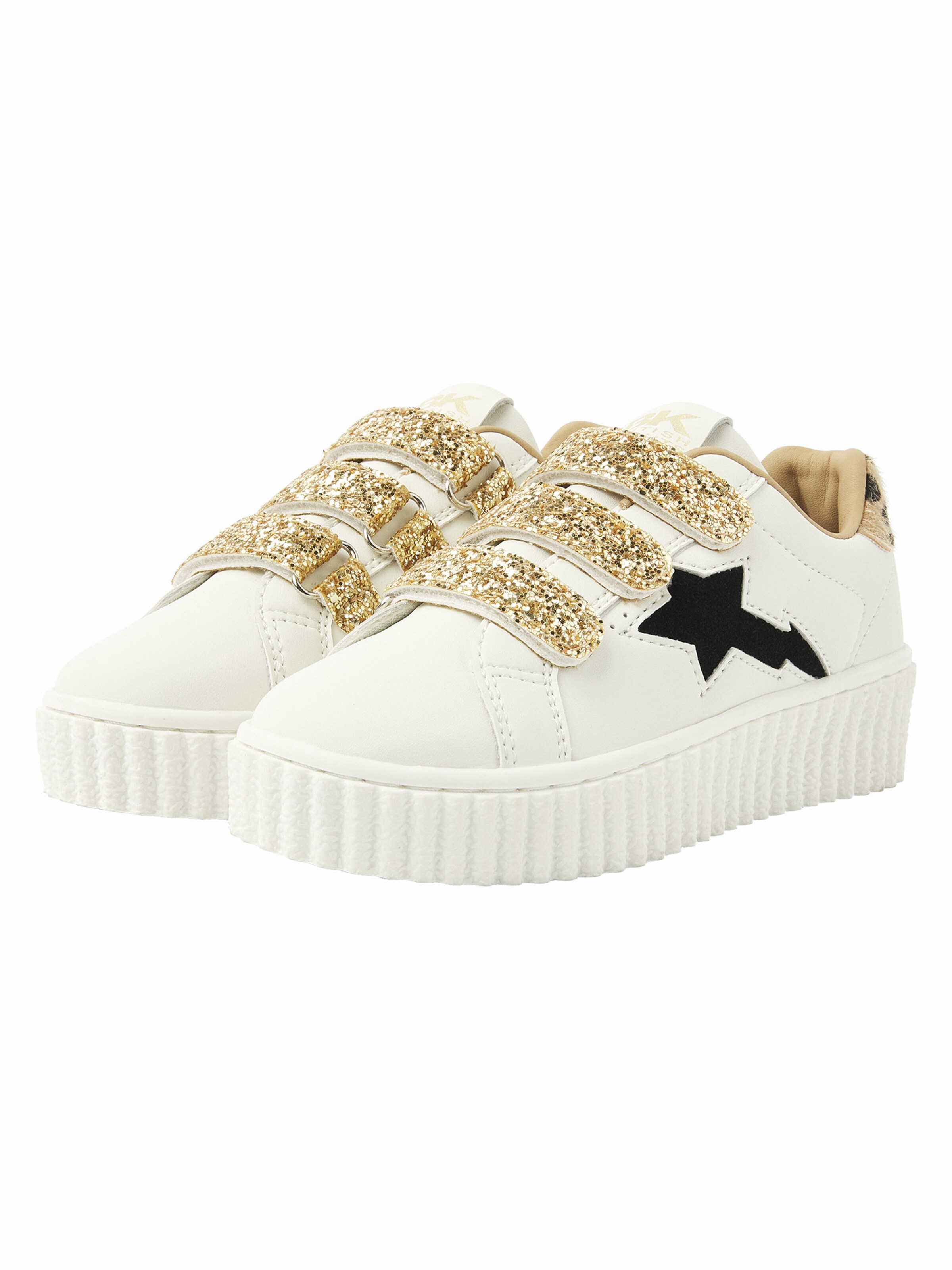 BRITISH KNIGHTS Sneakers 'BLISS VELCRO' in Wit