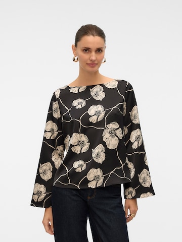 Chemisier 'VMELENA' VERO MODA en noir : devant