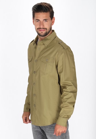 DreiMaster Vintage - Regular Fit Camisa em verde: frente