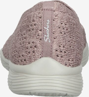 SKECHERS Ballerina met riempjes in Lila