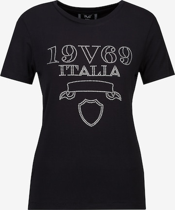 19V69 ITALIA T-Shirt 'Bella Stones' in Schwarz: Vorderseite