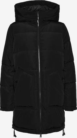 Vero Moda Petite - Abrigo de invierno 'OSLO' en negro: frente