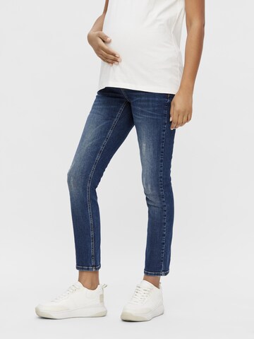 MAMALICIOUS Slim fit Jeans 'Hampshire' in Blue: front