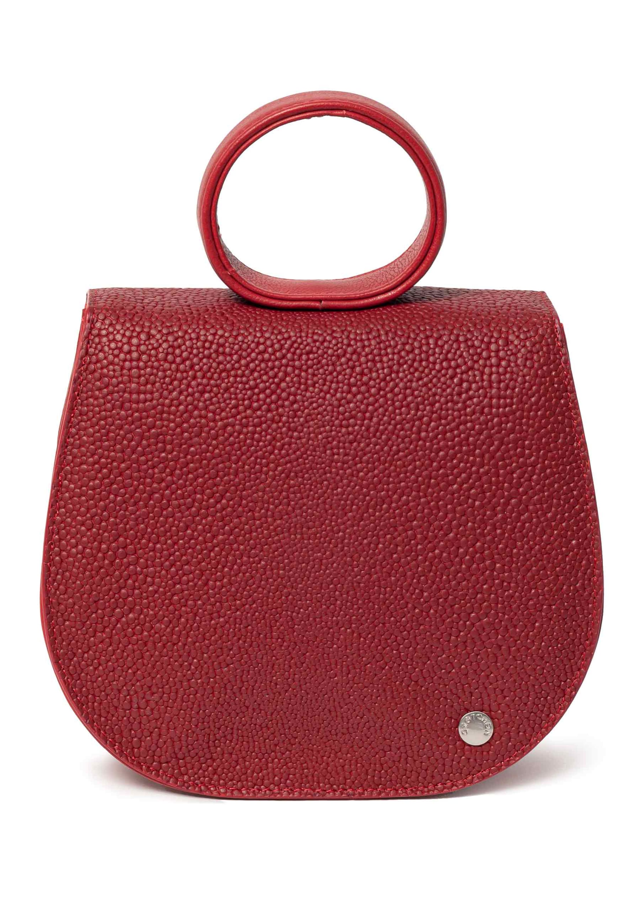 Gretchen Handbag 'Ebony' in Red