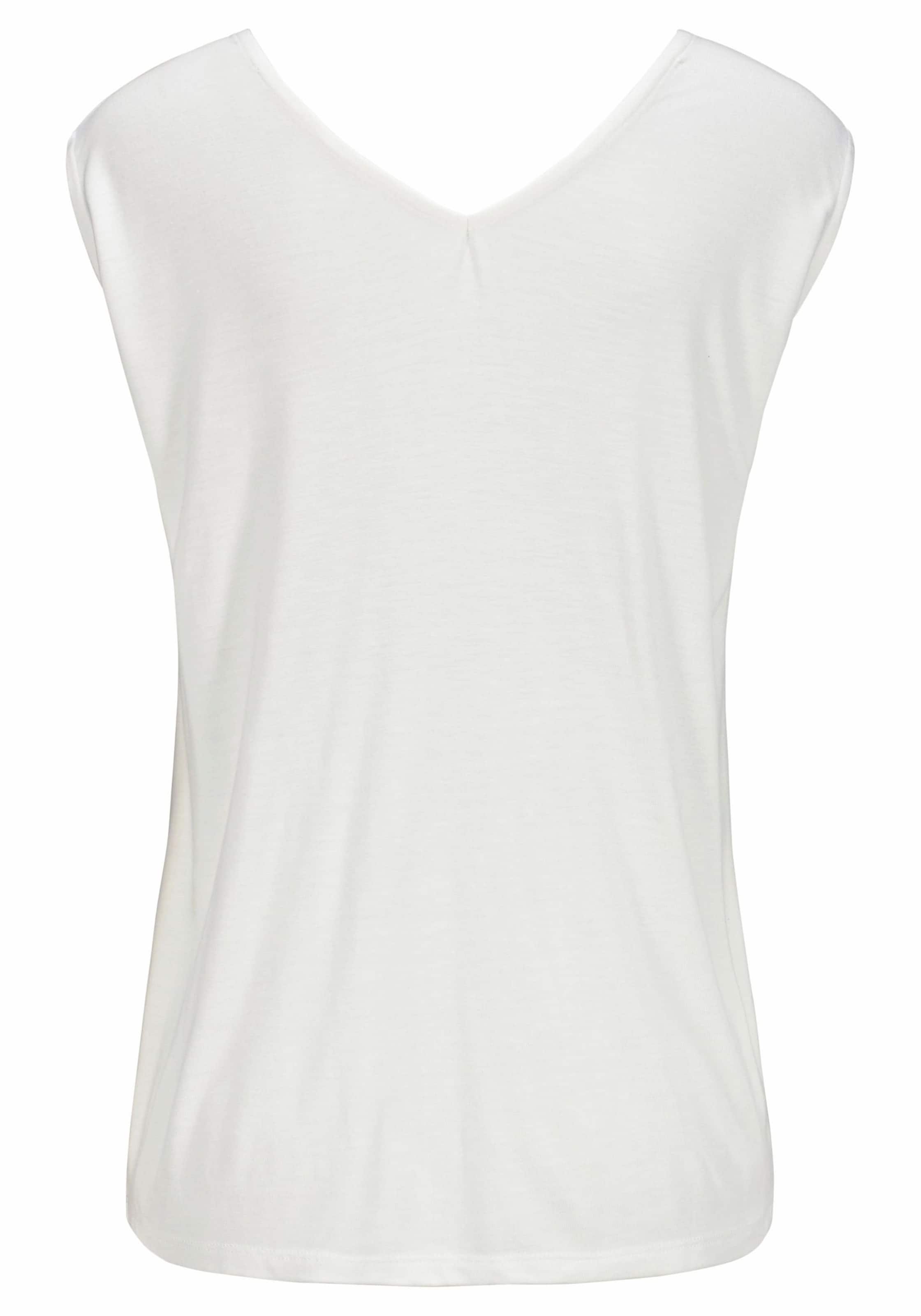s.Oliver - Camiseta en blanco