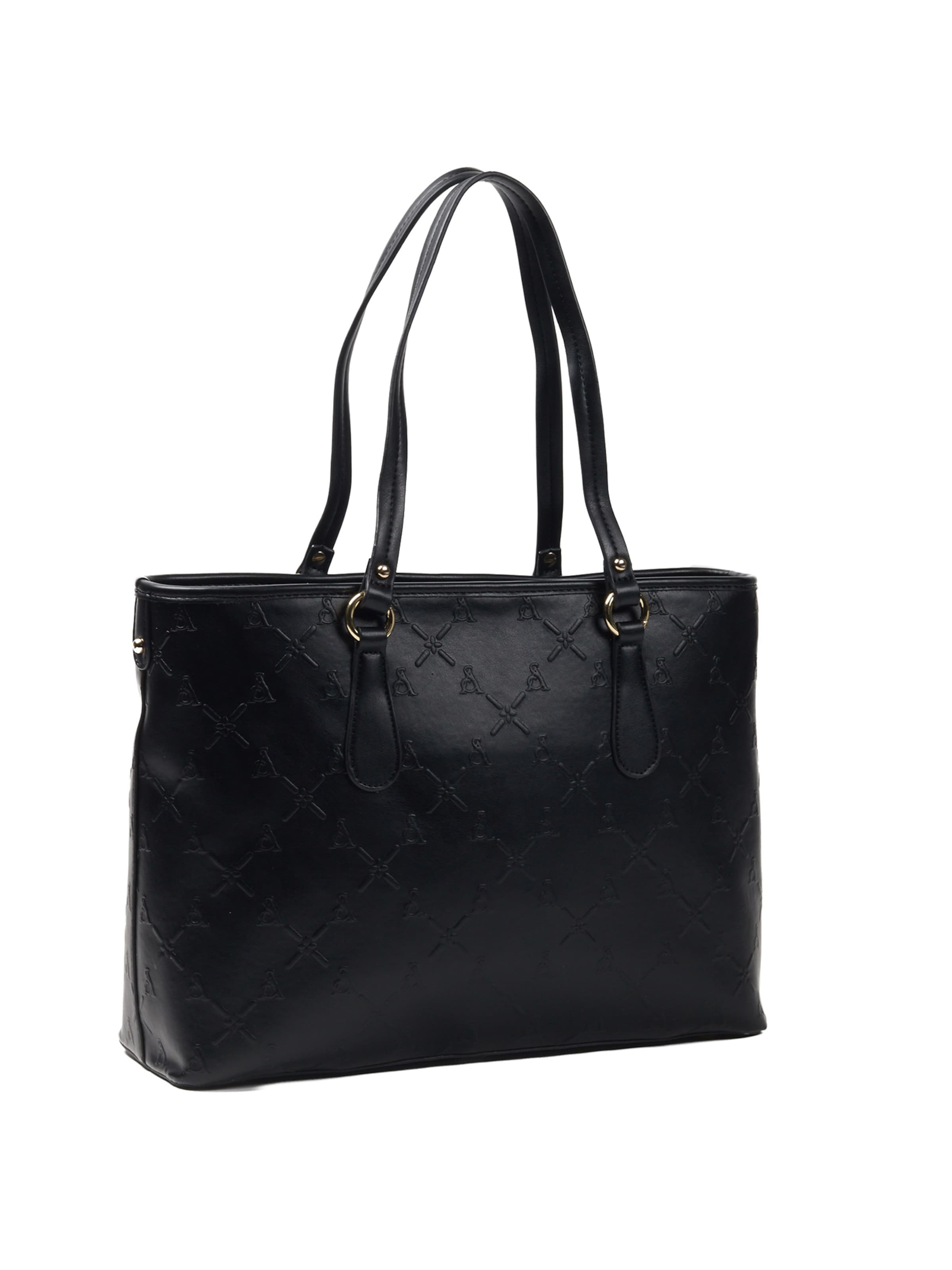 L'Atelier Du Sac Shopper 'Mathilde' in Schwarz