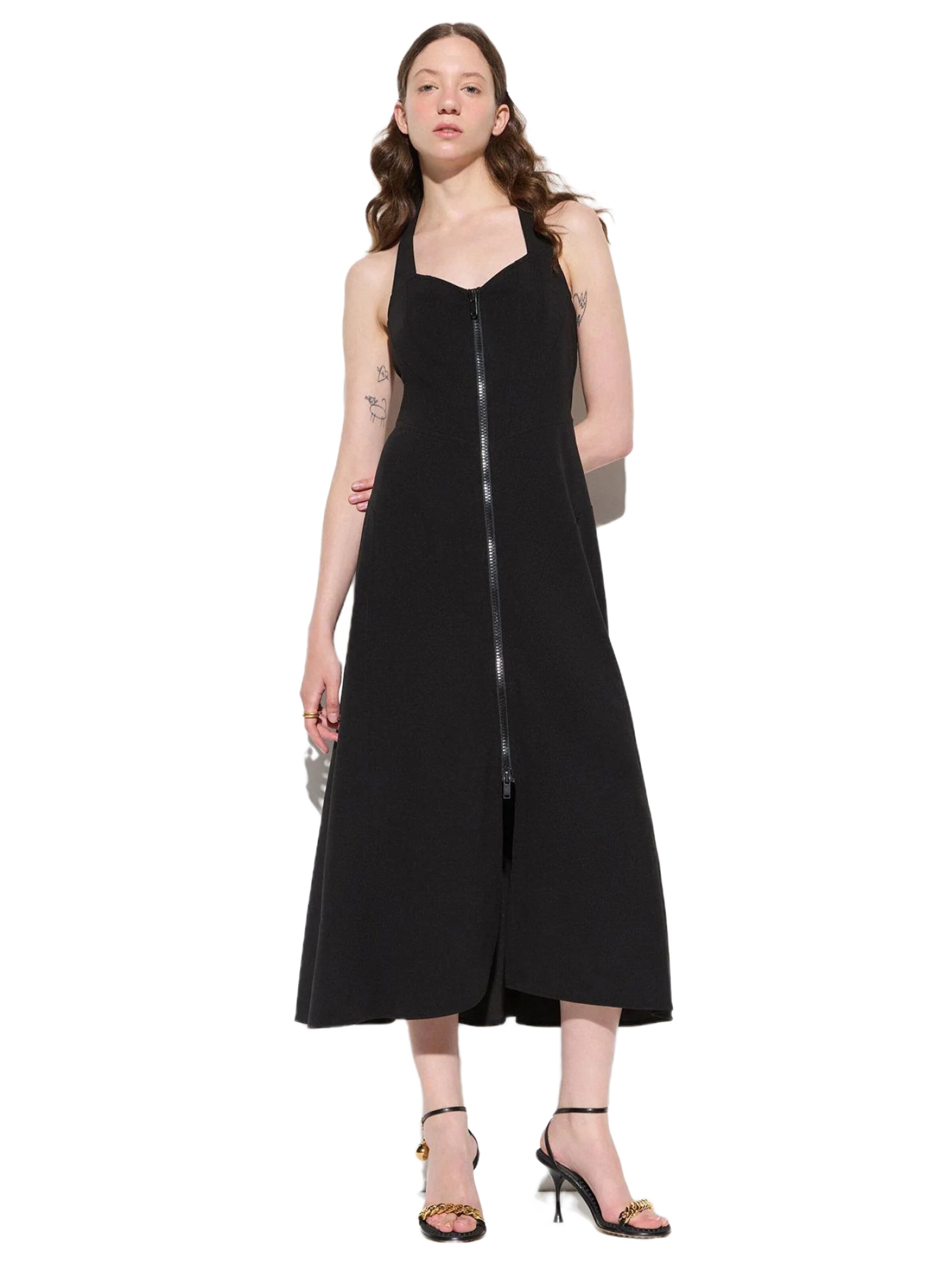 No Matter What Jurk in Zwart: voorkant