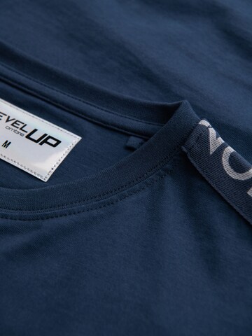 Ombre Shirt in Blauw