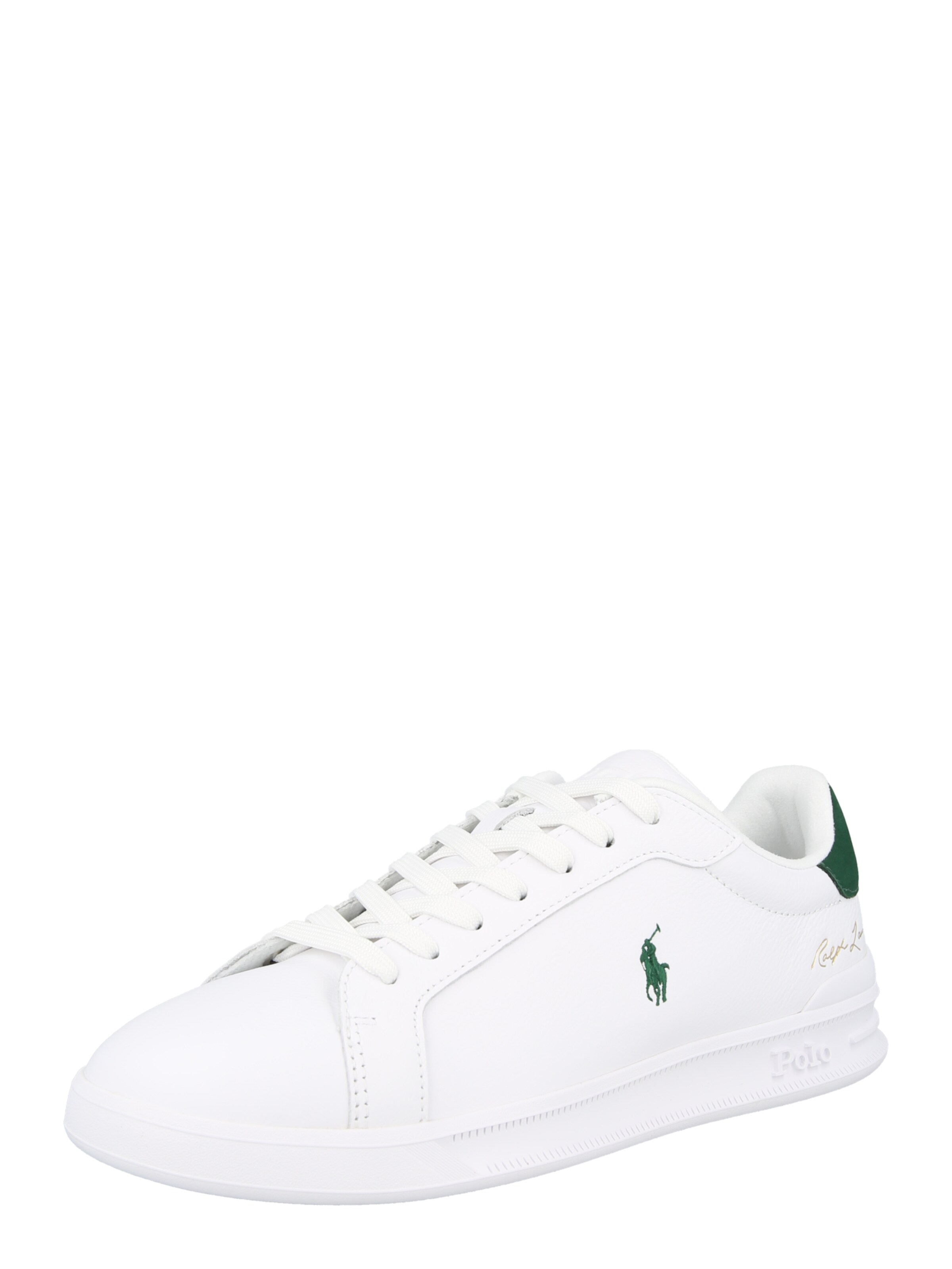 Polo Ralph Lauren Σνίκερ χαμηλό 'HRT CRT II' σε λευκό: μπροστά