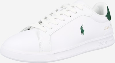 36 dydžio Sportbačiai be auliuko 'HRT CRT II' iš Polo Ralph Lauren, spalva – Auksas / tamsiai žalia / balta, Prekių apžvalga