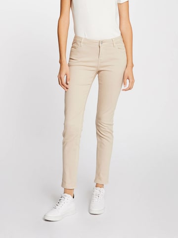 Morgan Slimfit Jeans 'PETRA' in Beige: predná strana