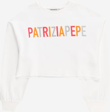 PATRIZIA PEPE Sweatshirt in White: front