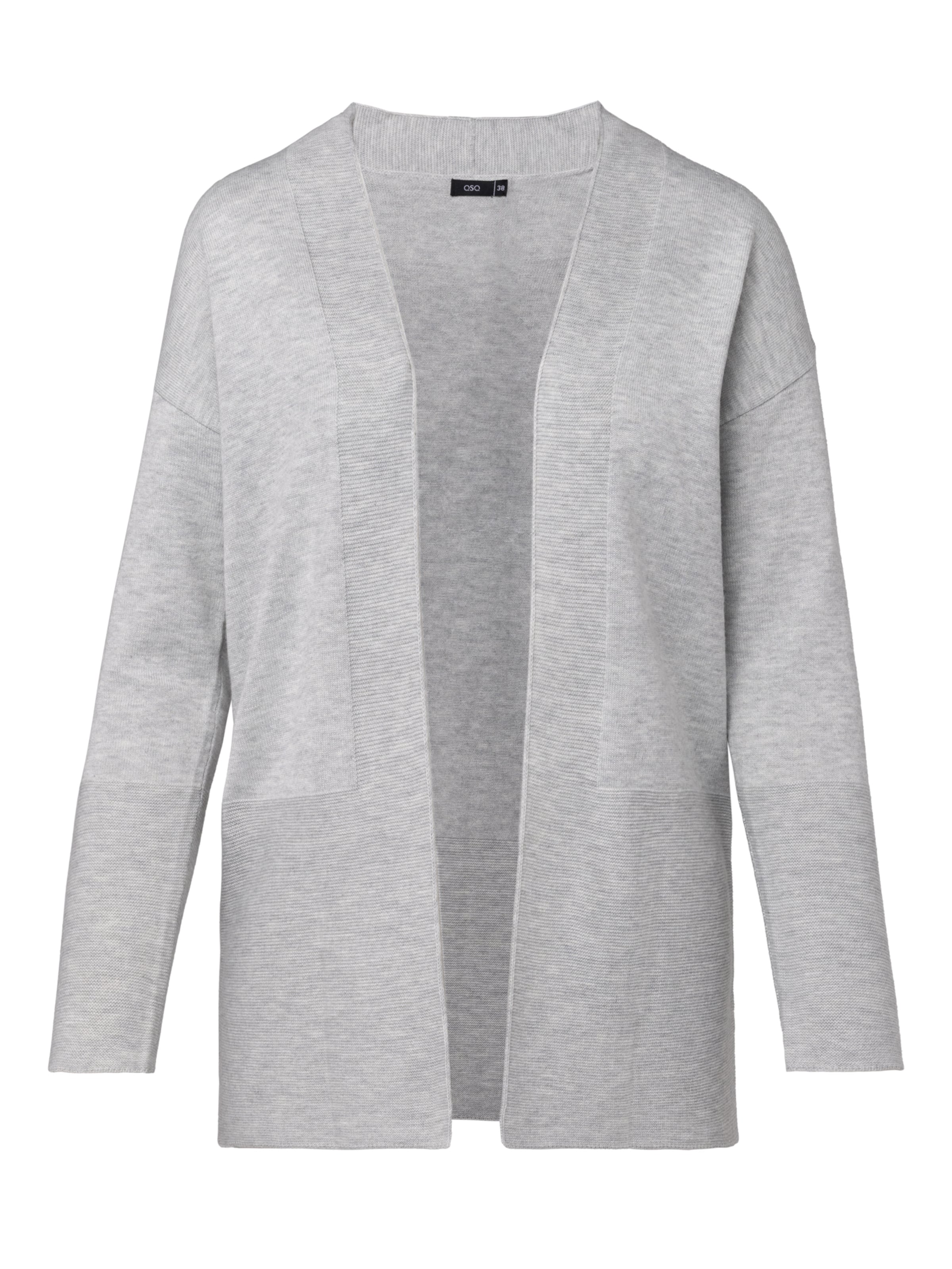 Quiosque Strickjacke in Grau: Vorderseite