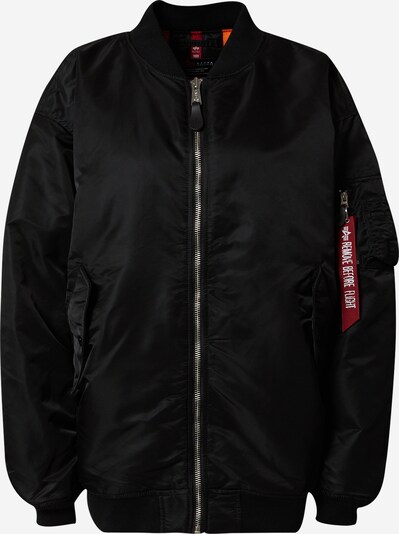 ALPHA INDUSTRIES Between-season jacket 'Ma-1' in Red / Black / White, Item view