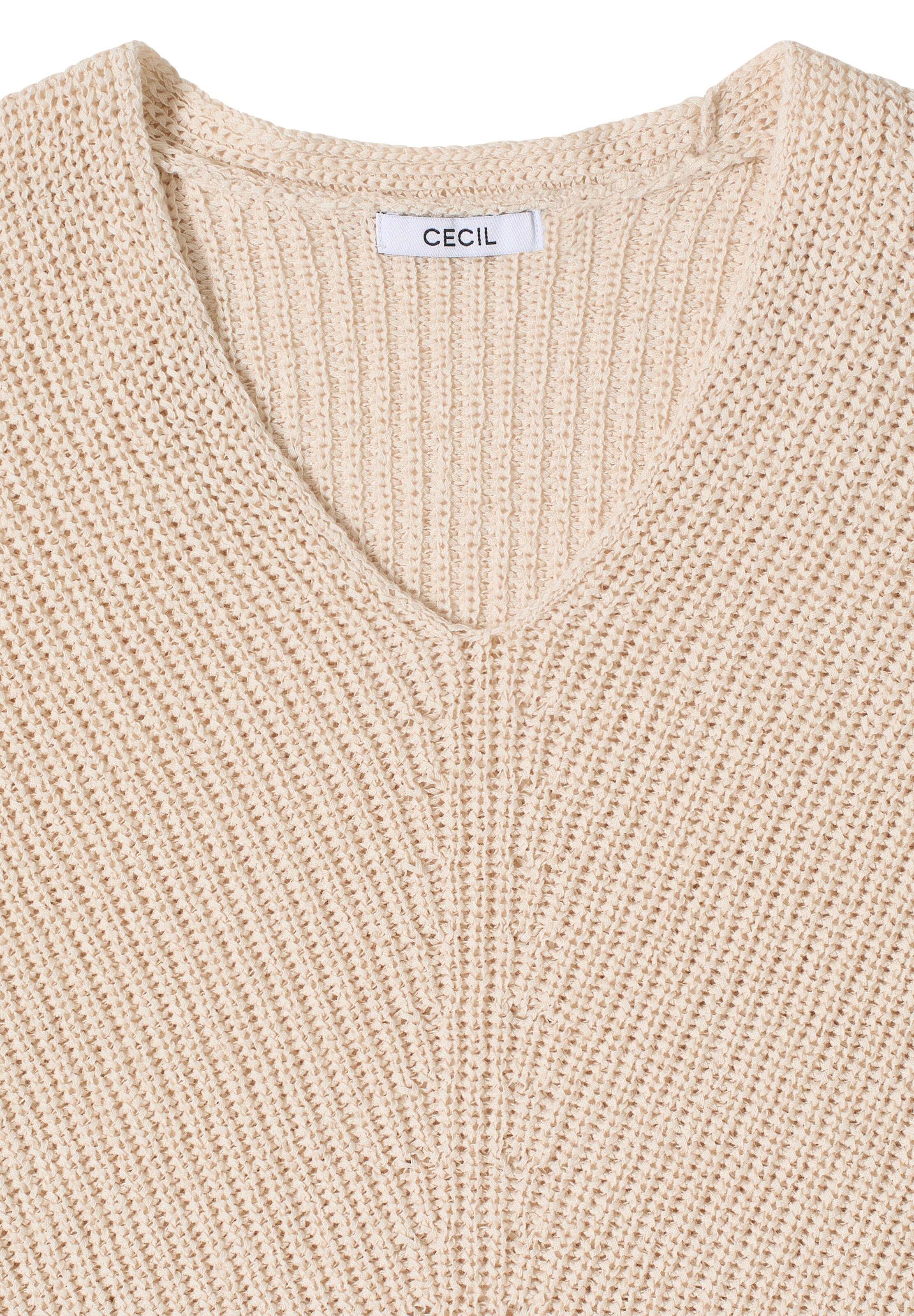 CECIL Pullover in Beige